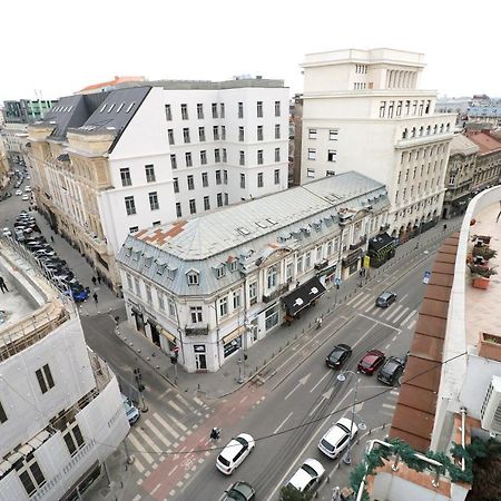 Apartamento Deluxe Studio Old Center Panoramic View Terrace Bucarest Exterior foto